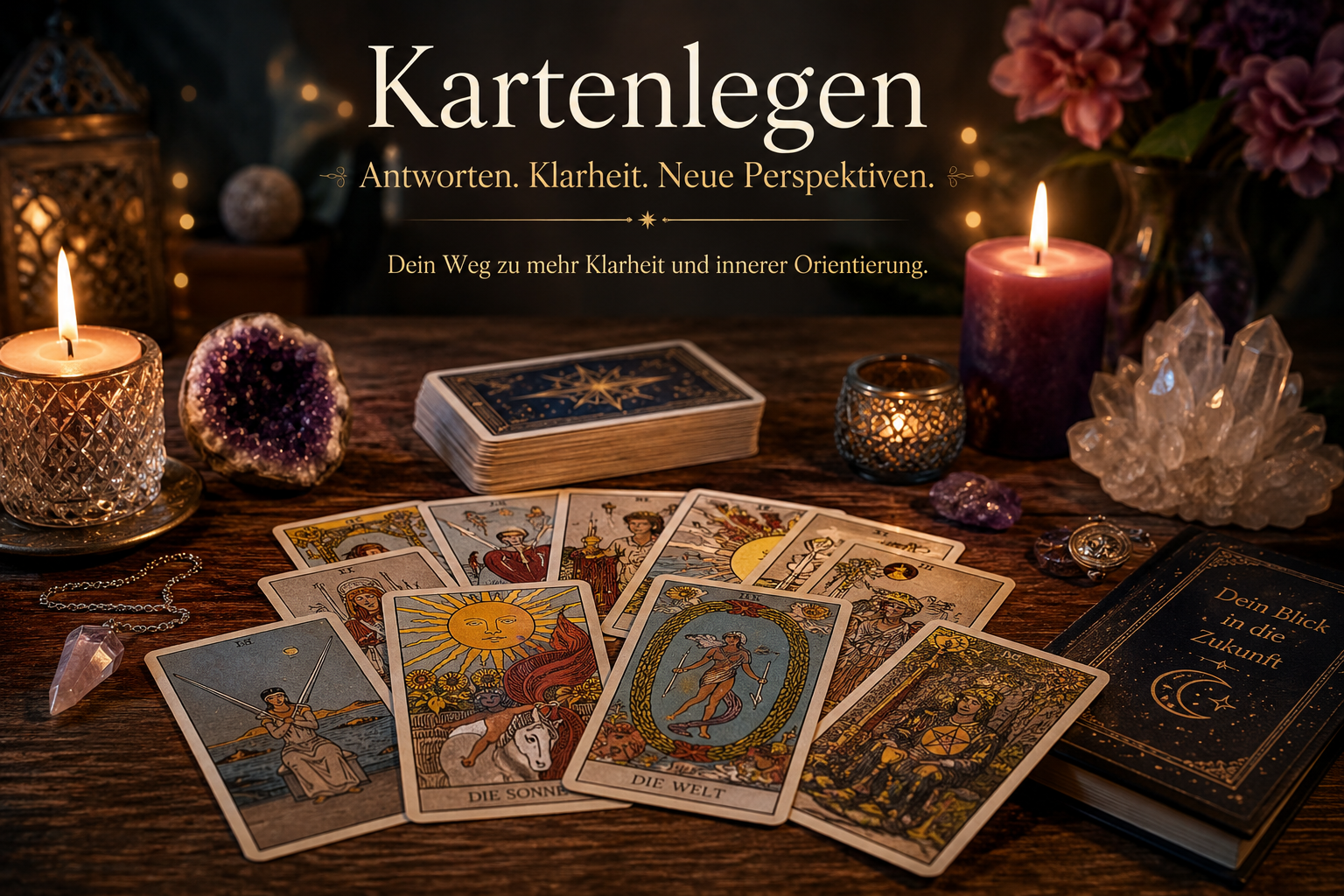 Kartenlegen – Antworten, Klarheit und neue Perspektiven Kartenblick